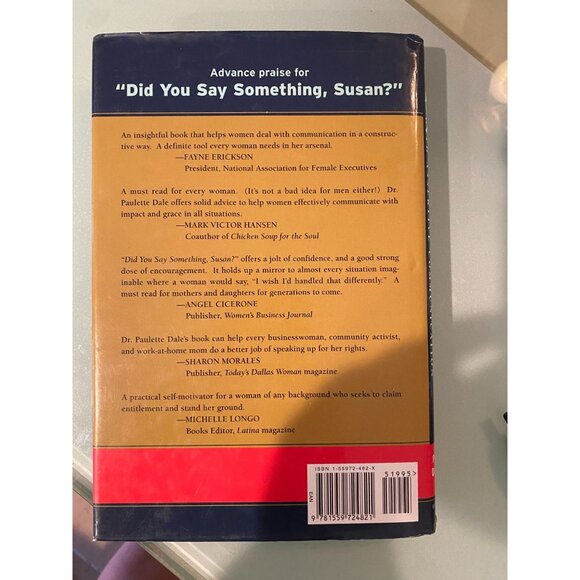 "Did You Say Something Susan?" Guide To Assertive Communication For Women By Pau - Picture 2 of 2